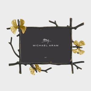 Michael Aram Butterfly Ginkgo 5" x 7" Picture Frame (Brand NEW)